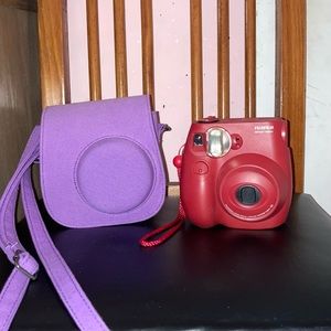Instax Mini 7s and Case